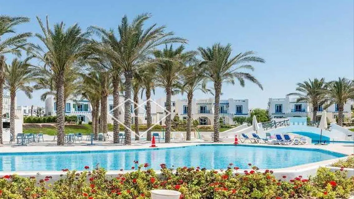 Townhouse with roof in Evia Village, prime locatio