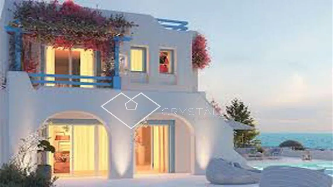 Townhouse with roof in Evia Village, prime locatio